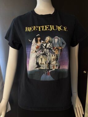 Beetlejuice Graphic Short Sleeve Tee - Black